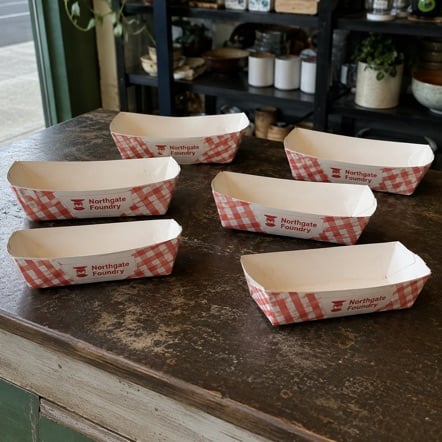 Branded concession trays for venues